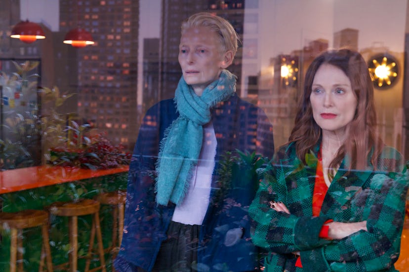 Tilda Swinton and Julianne Moore in 'The Room Next Door'