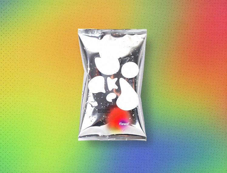 A package of Flewd Stresscare's bath salts