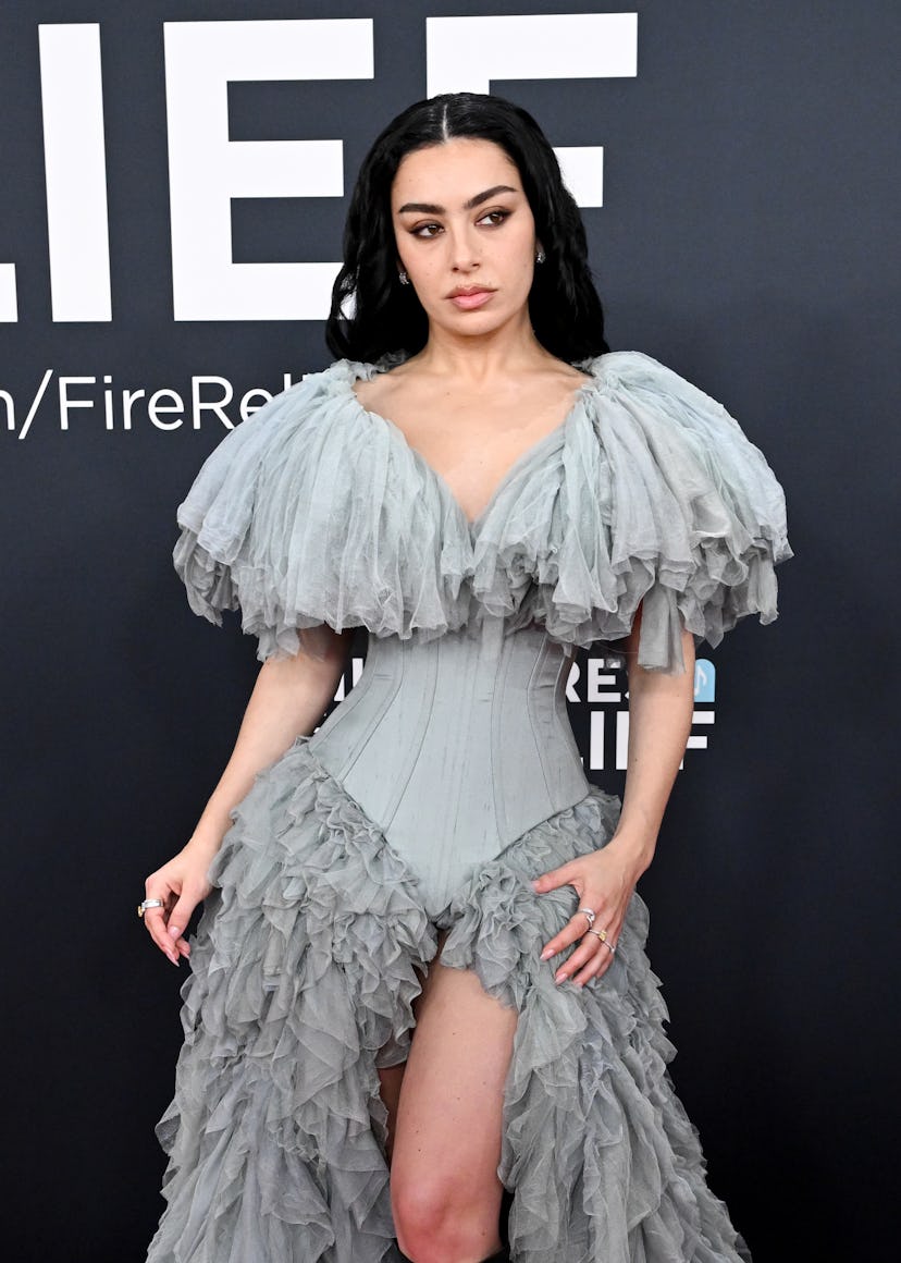 Charli XCX at the 67th GRAMMY Awards held at the Crypto.com Arena on February 2, 2025 in Los Angeles...