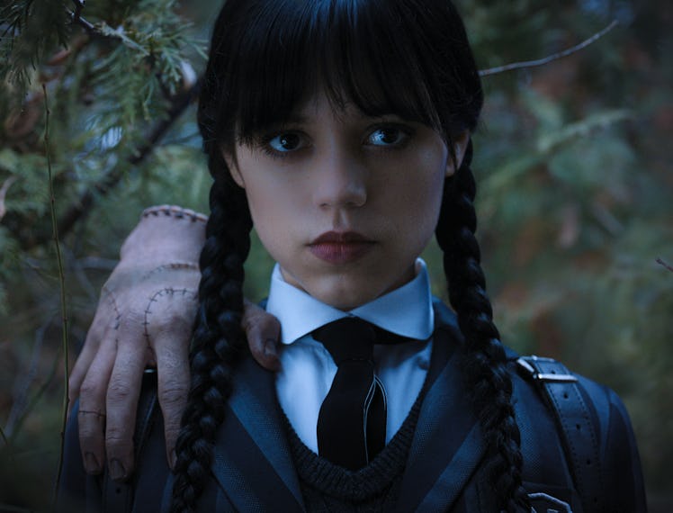 Jenna Ortega as Wednesday Addams