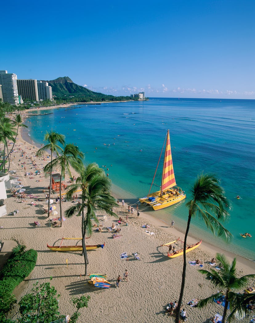 Waikiki, Oahu, Hawaii, USA