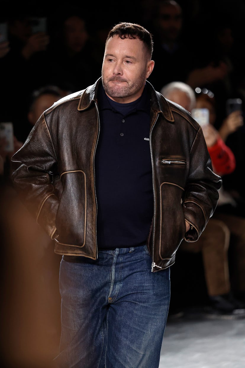 Fahion designer Kim Jones at the Dior Homme Menswear Fall/Winter 2024-2025 show